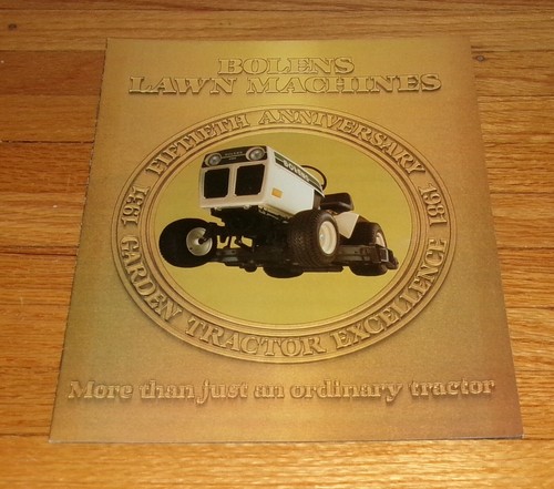 Original 1981 bolens lawn - 1981,