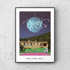 Pikes Hotel Ibiza Poster