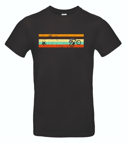 Mountain bike retro stripe - retro,