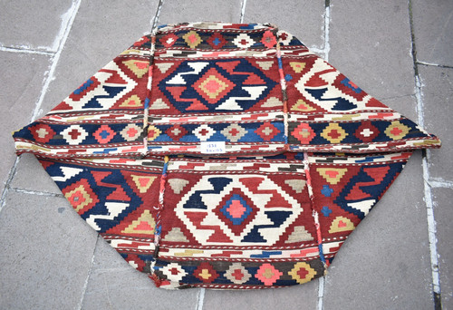 Antique caucasian rug - antique, x