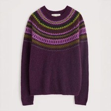 Seasalt Annik Jumper Modernist Grape Oak Mix