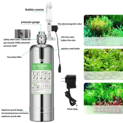 Aquarium plants cylinder co2 - plants,