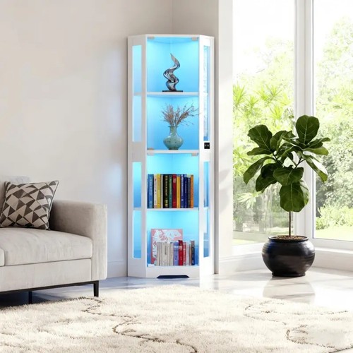 Corner glass display - corner,