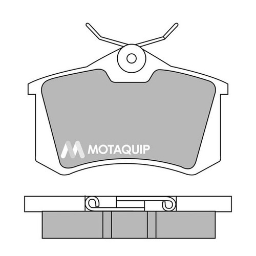 Brake pads set for peugeot - set, 207