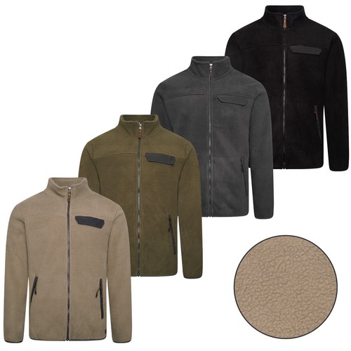 Brand mens sherpa fleece - ex,