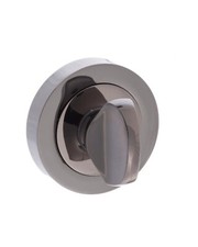 Black nickel round WC turn