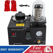 2KG Jewelry Lost Wax Cast Combination Vacuum Investing Casting Smelting Machine