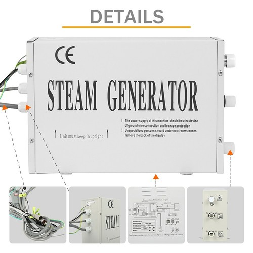 3kw self draining steam - self-draining,