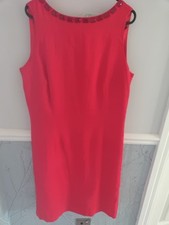 Zara Red Sleeveless Dress Size