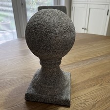 Neptune Faux Concrete Sphere