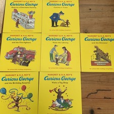 7 Curious George Books Bundle