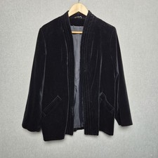 Vintage Velvet Blazer Womens