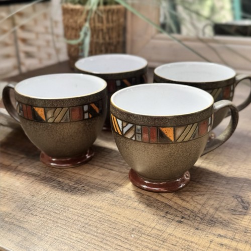 Denby marrakesh tea cups - marrakesh, x4