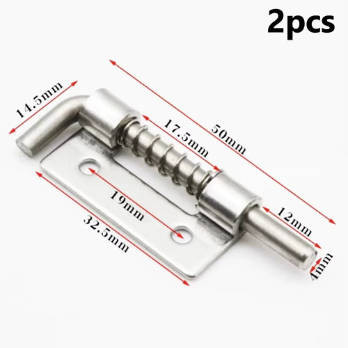 2pc spring loaded latch pin - 2pc,