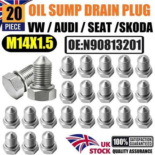 20pcs oil sump plugs audi - plugs,