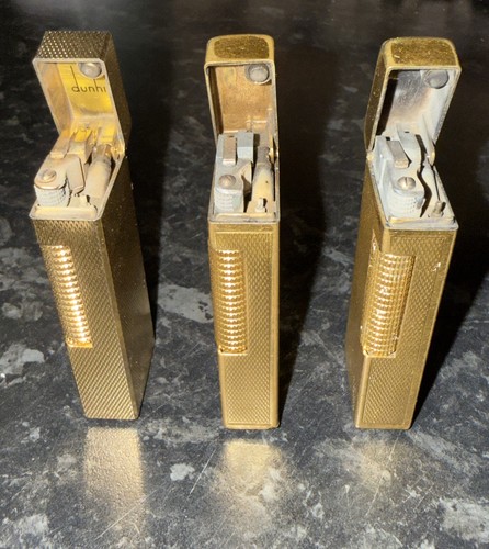 Dunhill rollergas gold - , plated