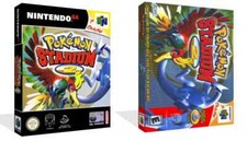Pokemon Stadium 2 N64 Game Case Box + Cover Art Work Only (No Game)