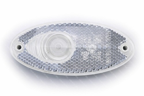 Hella white front marker - front, &