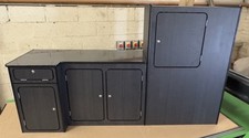NEW Camper Van VW T4 T5 Vauxhall Vivaro Renault Trafic Furniture Unit Inc Table: