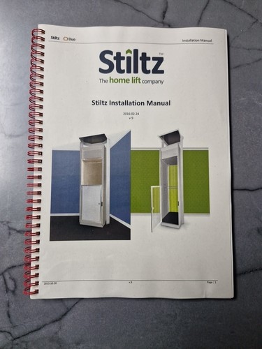 Stiltz duo installation - stiltz, manual