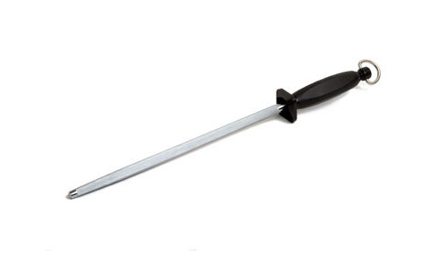 Sharpening steel with black - steel,
