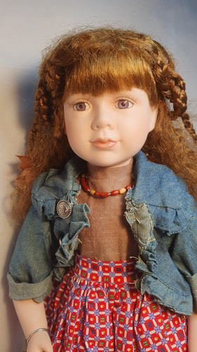 Porcelain doll katie - porcelain,