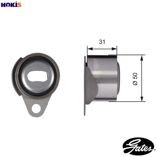 Tensioner pulley timing belt - tensioner,