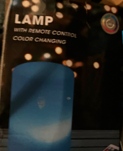 Led colour changing table - led, colour-changing