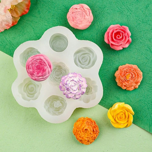 Flower silicone mold - 1,
