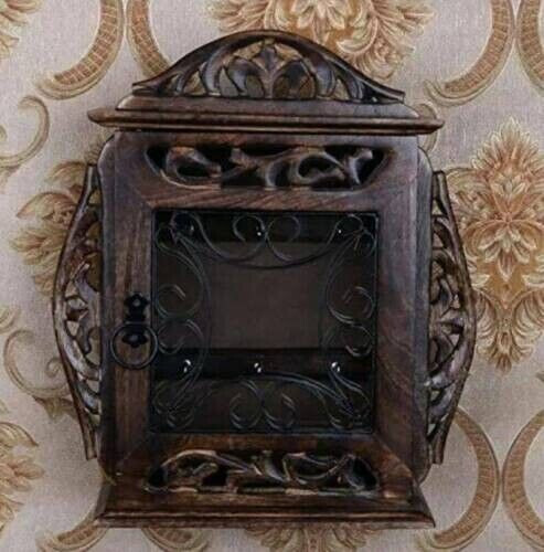 Solid wooden key cabinet - wooden,