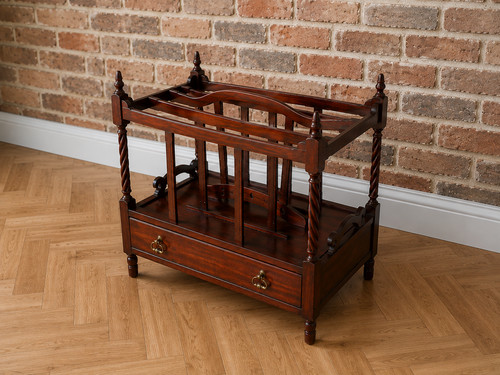 Vintage wooden canterbury - vintage,