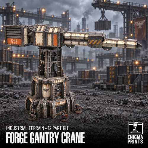 Forge gantry crane 28mm - crane,