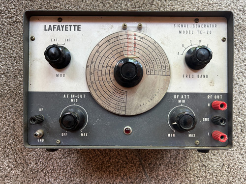 Lafayette signal generator - rf,