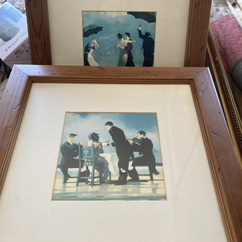 Pair square frames jack - of,