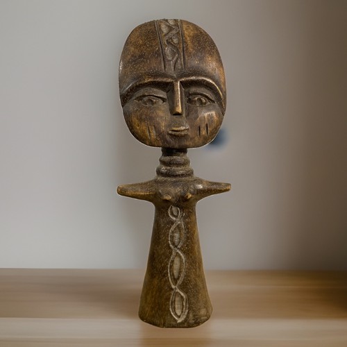 Authentic african art - african, wood