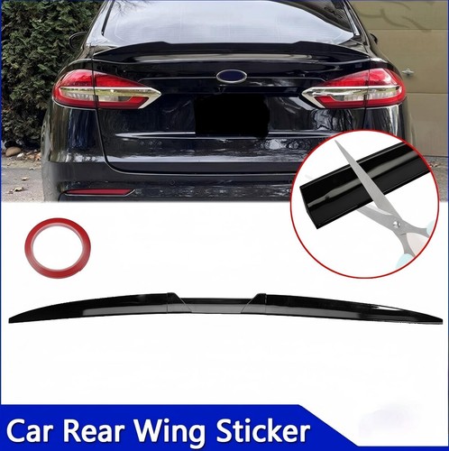 Gloss black rear - gloss, trunk