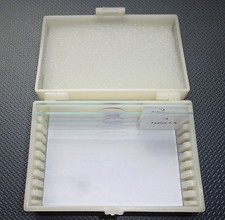 Microscope Slides Storage Box for 10 Slides, Free P&P 