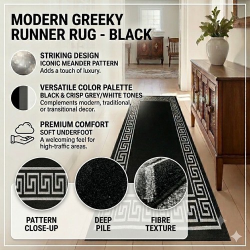 Long hallway runner rug non - rug,