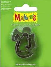Makins 3 Piece Cutter Set - Christmas Angels for Clay or Biscuits