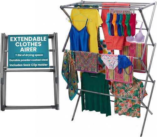 Clothes dryer airer tier - clothes,