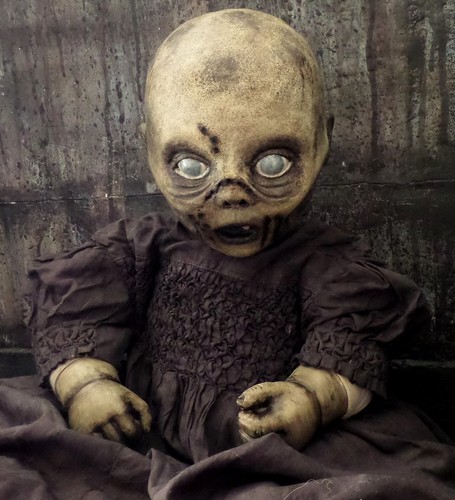 Ooak creepy horror gothic - creepy,