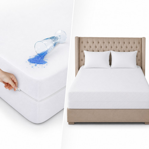 Waterproof mattress encasement - mattress,