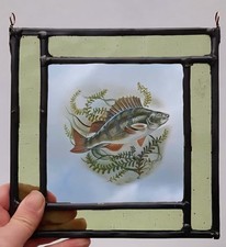 Stained Glass Perch Fish
