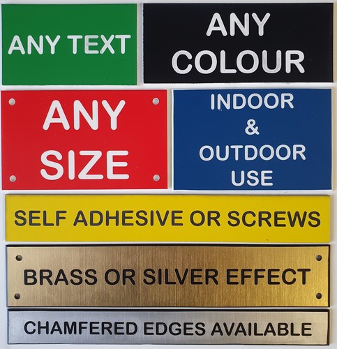 Engraved signs plaque name - engraved,