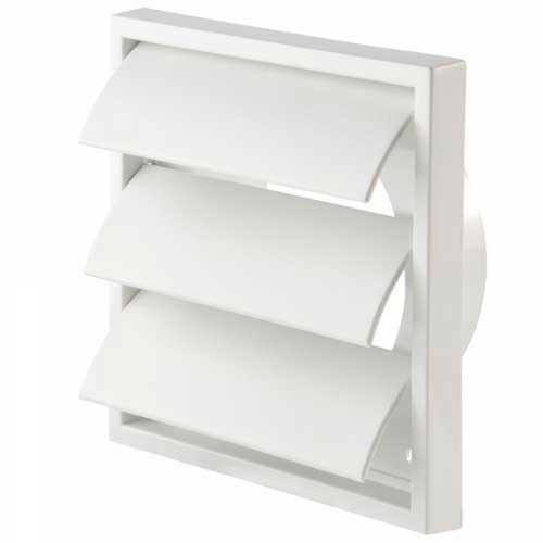 Extractor fan vent cover white - extractor,