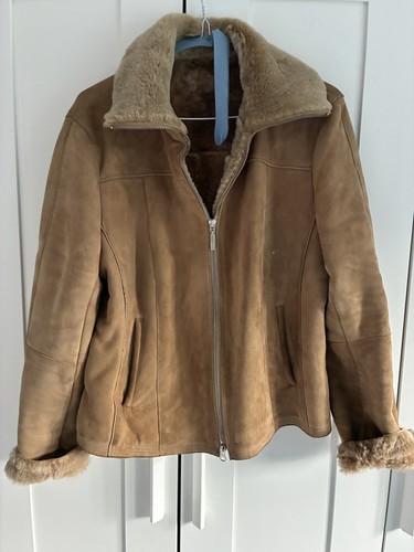 Ladies sherpa sheepskin - sheepskin, jacket