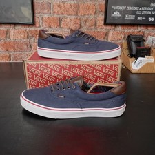 Vans trainers UK 9 blue canvas