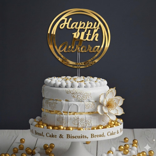 Personalised circle birthday - personalised,