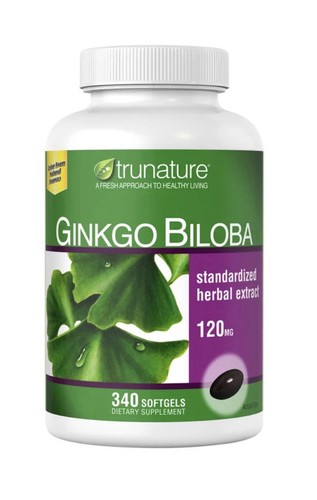 Trunature ginkgo biloba 120 - ginkgo, mg