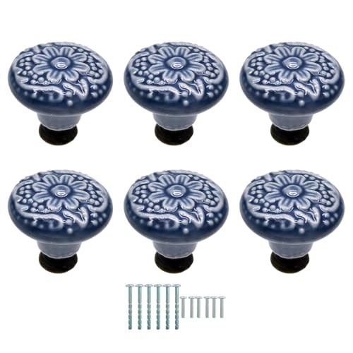 Pcs blue ceramic kitchen - 6,